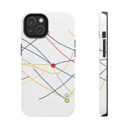 "Exploring the Dynamic Topology: Artful Visualization of a Network Structure." - The Alien Tough Phone Cases