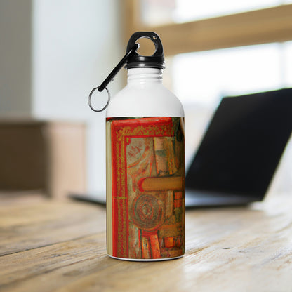 "Cradled by Knowledge" - The Alien Stainless Steel Water Bottle