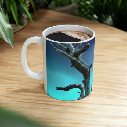 "Alone Against the Storm" - The Alien Taza de cerámica 11 oz