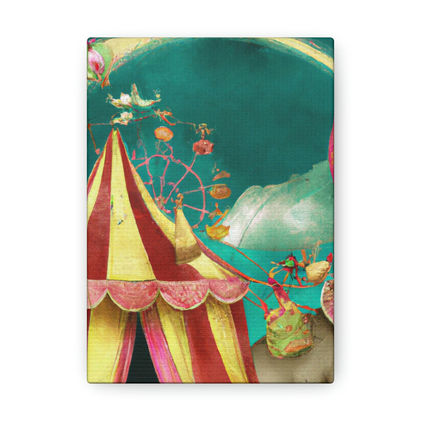 "The Fantastical Circus Journeys of the Magical Kingdom" - The Alien Canva