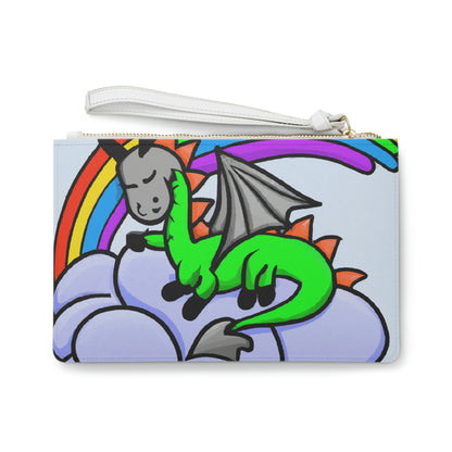 "A Dreamy Dragon's Nap" - The Alien Clutch Bag