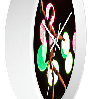 "Dancing in a Starry Shower". - The Alien Wall Clock