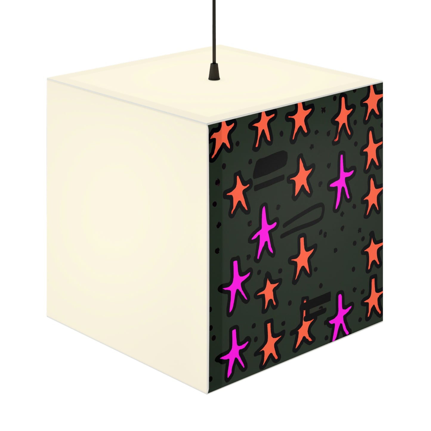 "Abandoned in the Glittering Night Sky" - The Alien Light Cube Lamp