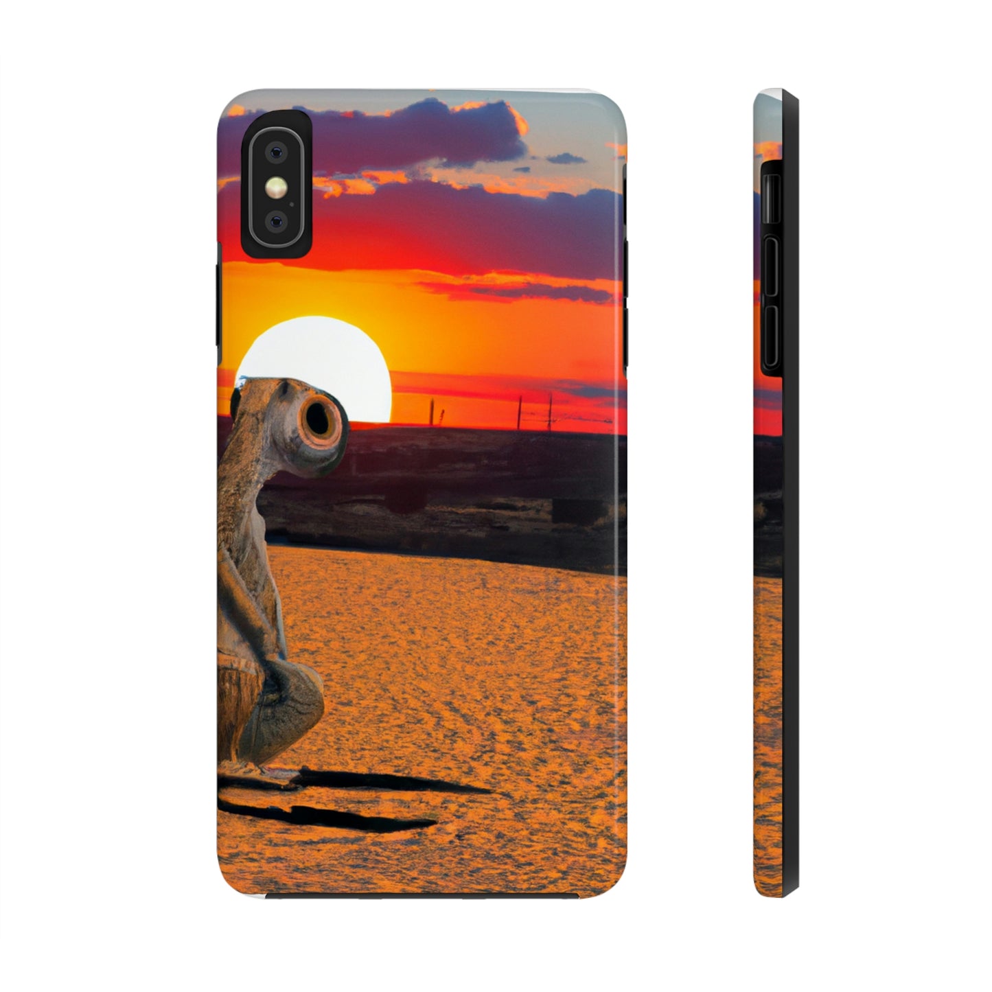 "Farewell to the Horizon" - Die Alien Tough Phone Cases