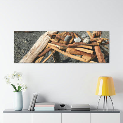 "Driftwood Dreamscape" - Canvas