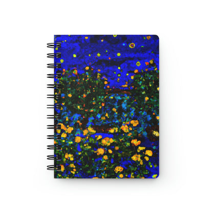 "A Midnight Celebration in Grandma's Garden" - The Alien Spiral Bound Journal