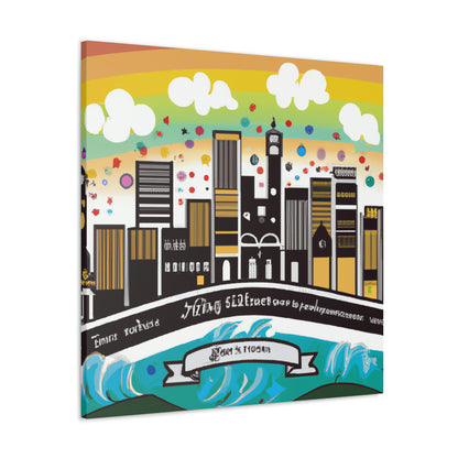 "A City's Story: Capturing the Spirit of Home" - The Alien Canva.