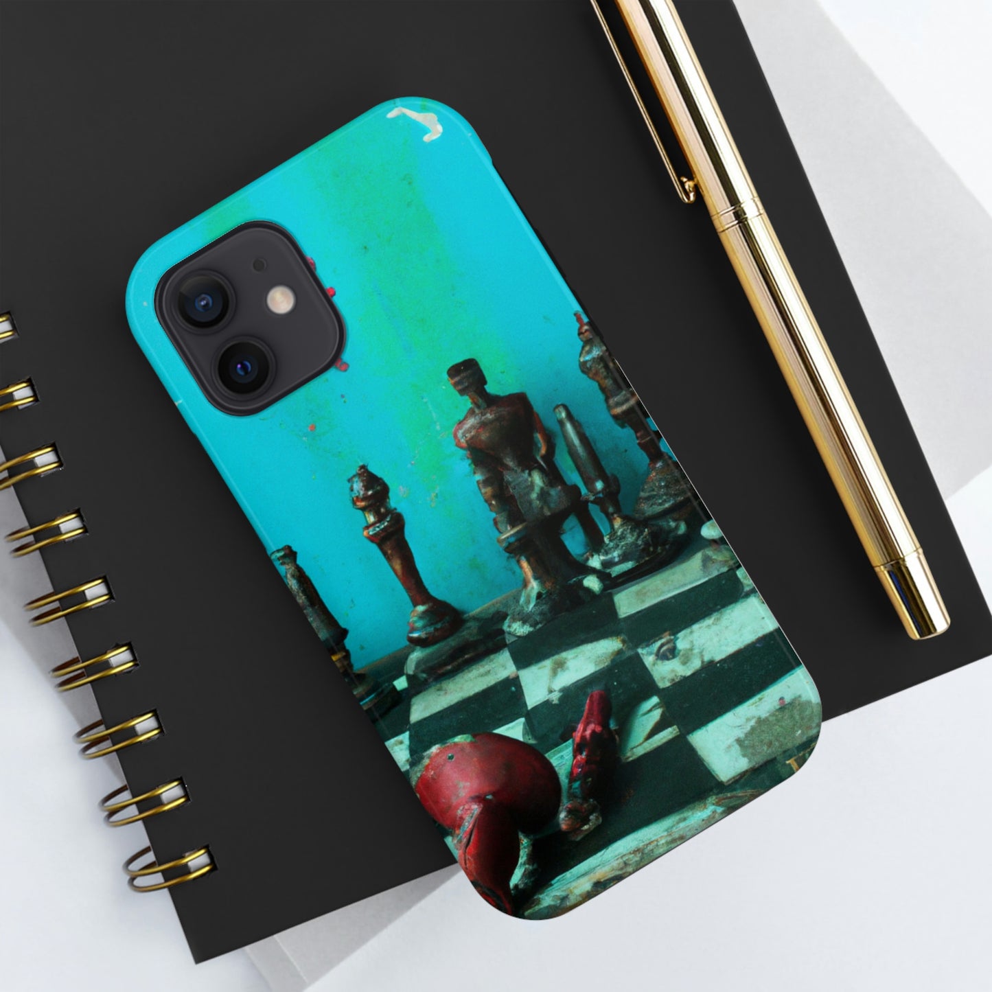 "Un juego de ajedrez olvidado: Listo para un nuevo partido" - The Alien Tough Phone Cases