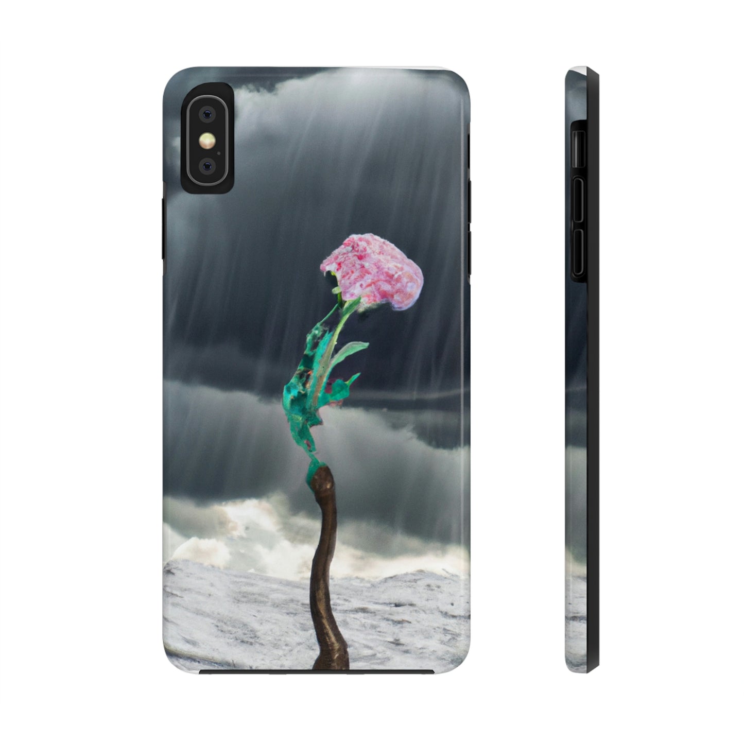 "Aight Against the Storm: Die Geschichte einer einsamen Blume" - Die Alien Tough Phone Cases