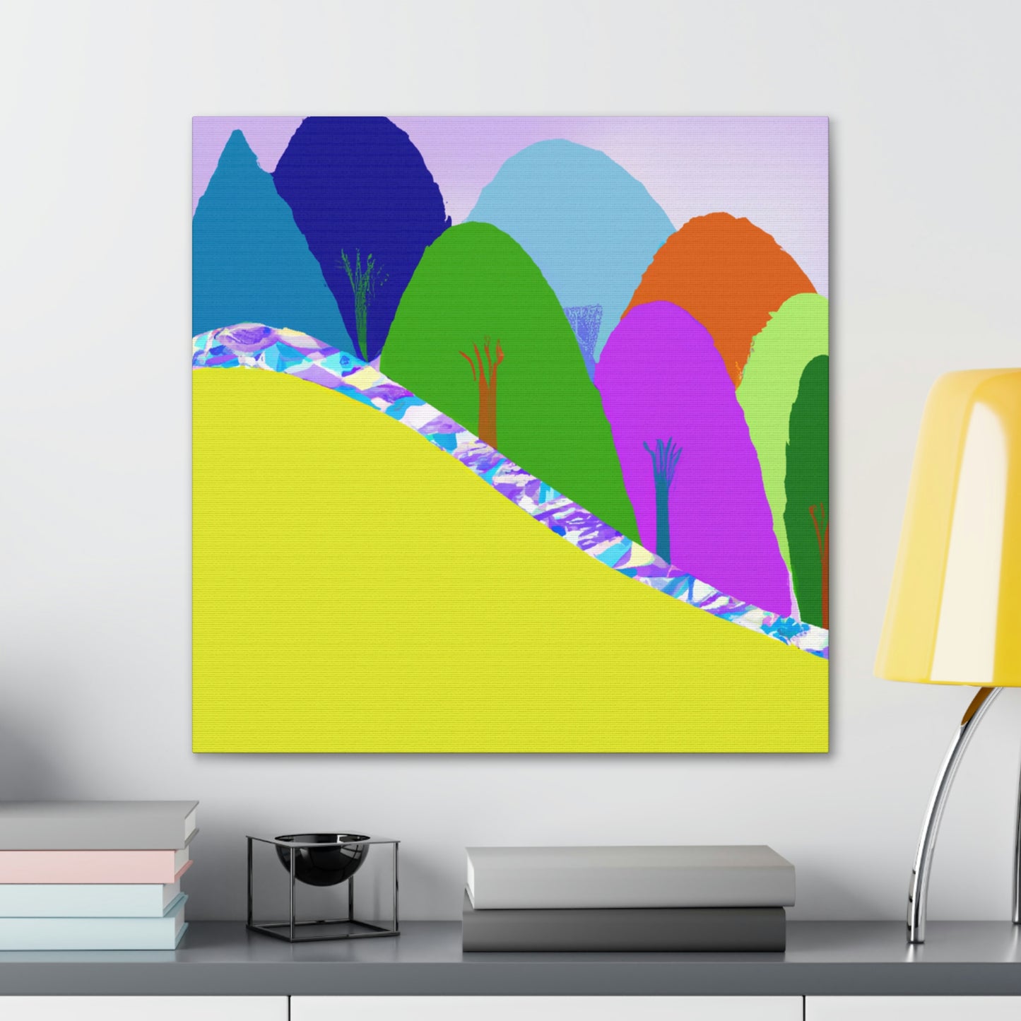 Mountain Optimism Artist - Canvas