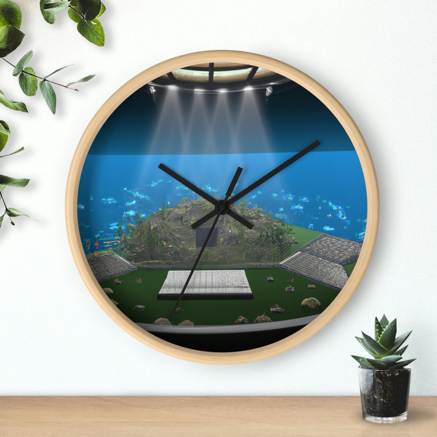 "Aquatheater: Submerged Music and Performance" - The Alien Wall Clock