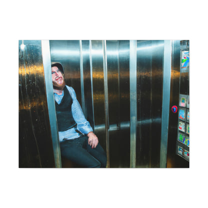 "Elevator Aesthetics: The Unusual Art of Being Stuck". - The Alien Canva