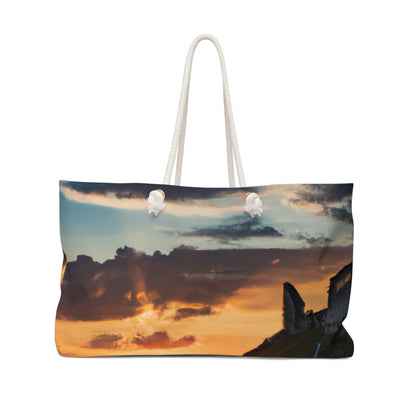 "Enchanted Evening at an Abandoned Castle" - The Alien Weekender Bag