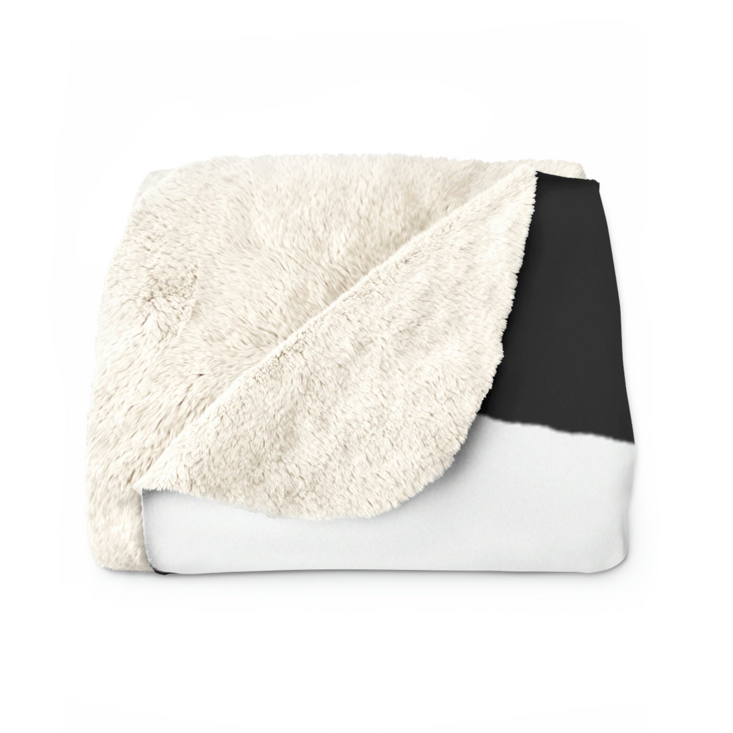 Lost in the Shadows: The White Feather's Journey - The Alien Sherpa Fleece Blanket