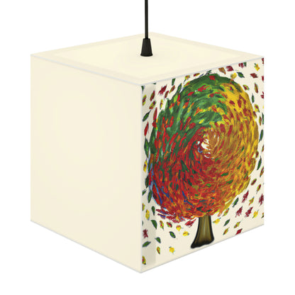 "Autumnal Whirl" - Die Alien Light Cube Lampe