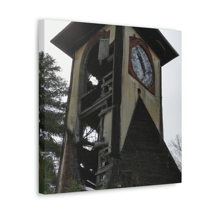 "The Forgotten Clocktower" - The Alien Canva