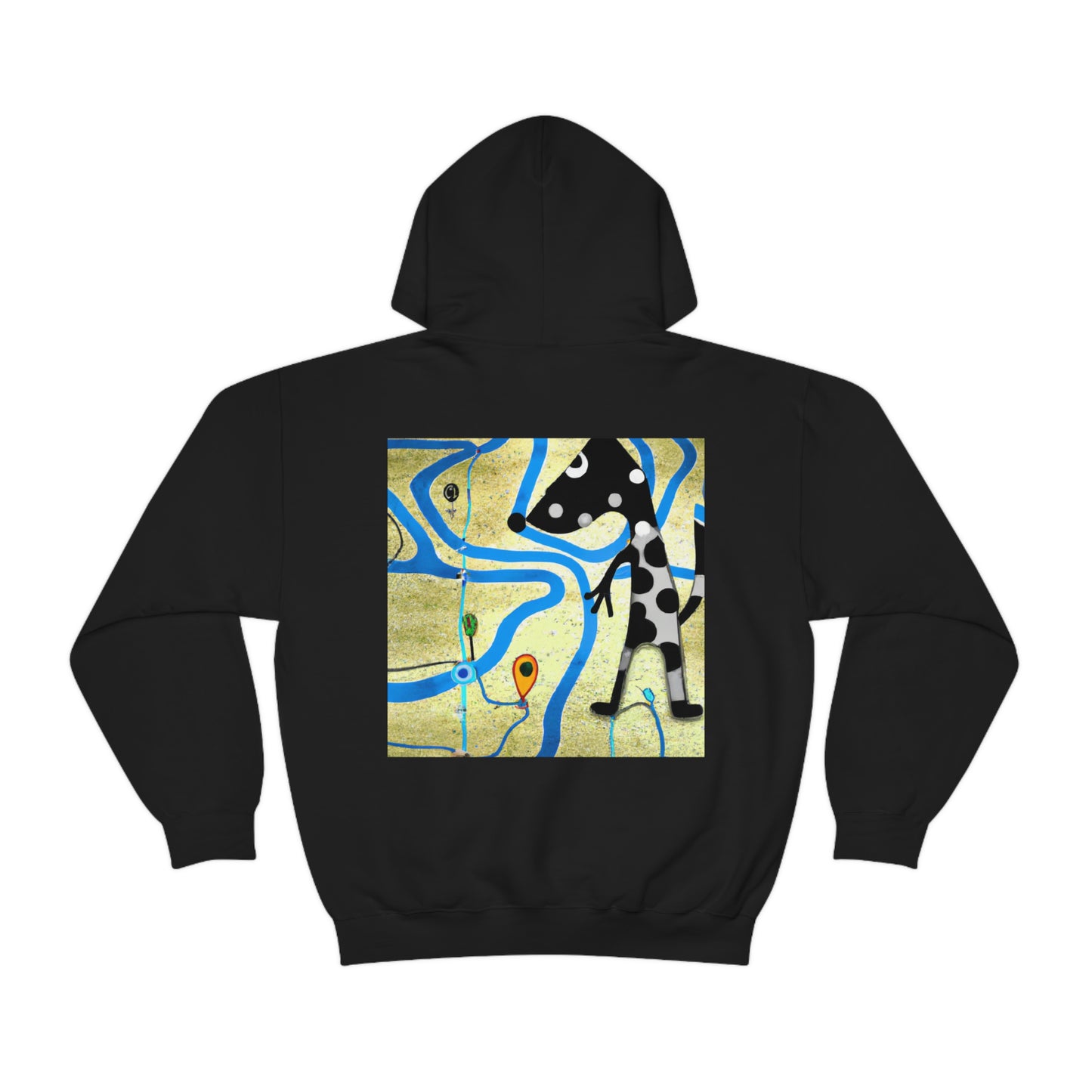 „Die Reise eines verlorenen Hundes nach Hause“ – The Alien Unisex Hoodie