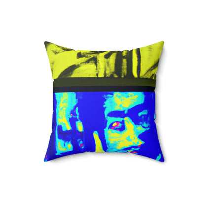 "Clearing the Mist of Uncertainty" - The Alien Square Pillow