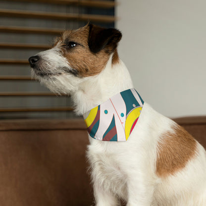 "Dominar la IA rebelde: la historia de un ingeniero de robótica" - El collar de bandana para mascotas alienígenas