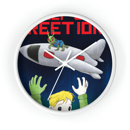 Rescuing the Alien: A Race Against Time - The Alien Wall Clock