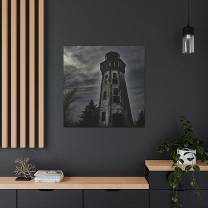 The Sinister Lighthouse - The Alien Canva