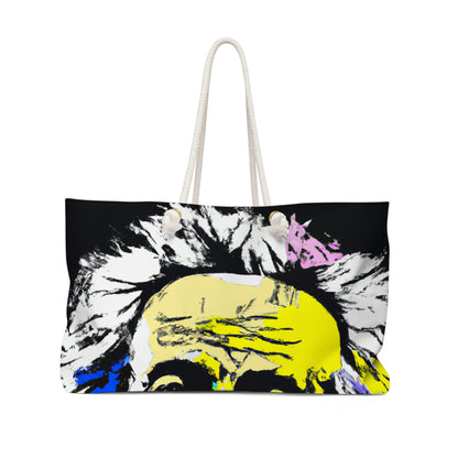 "Albert Einstein: Ein Pop Art Portrait" - Die Alien Weekender Bag