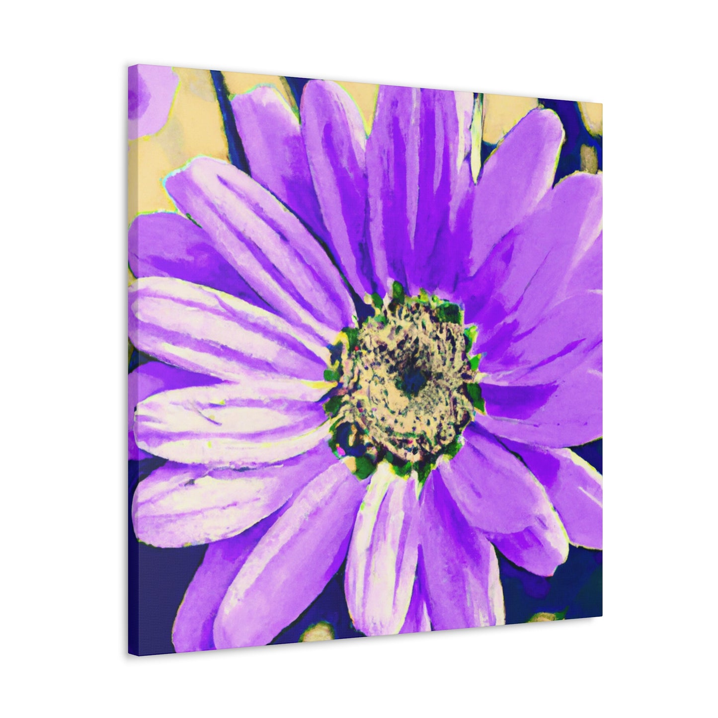 Purple Petals Popping: Create an Eye-Catching Daisy-Rose Fusion - The Alien Canva