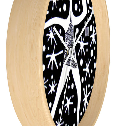 "Dancing Among the Galactic Light" - The Alien Wall Clock