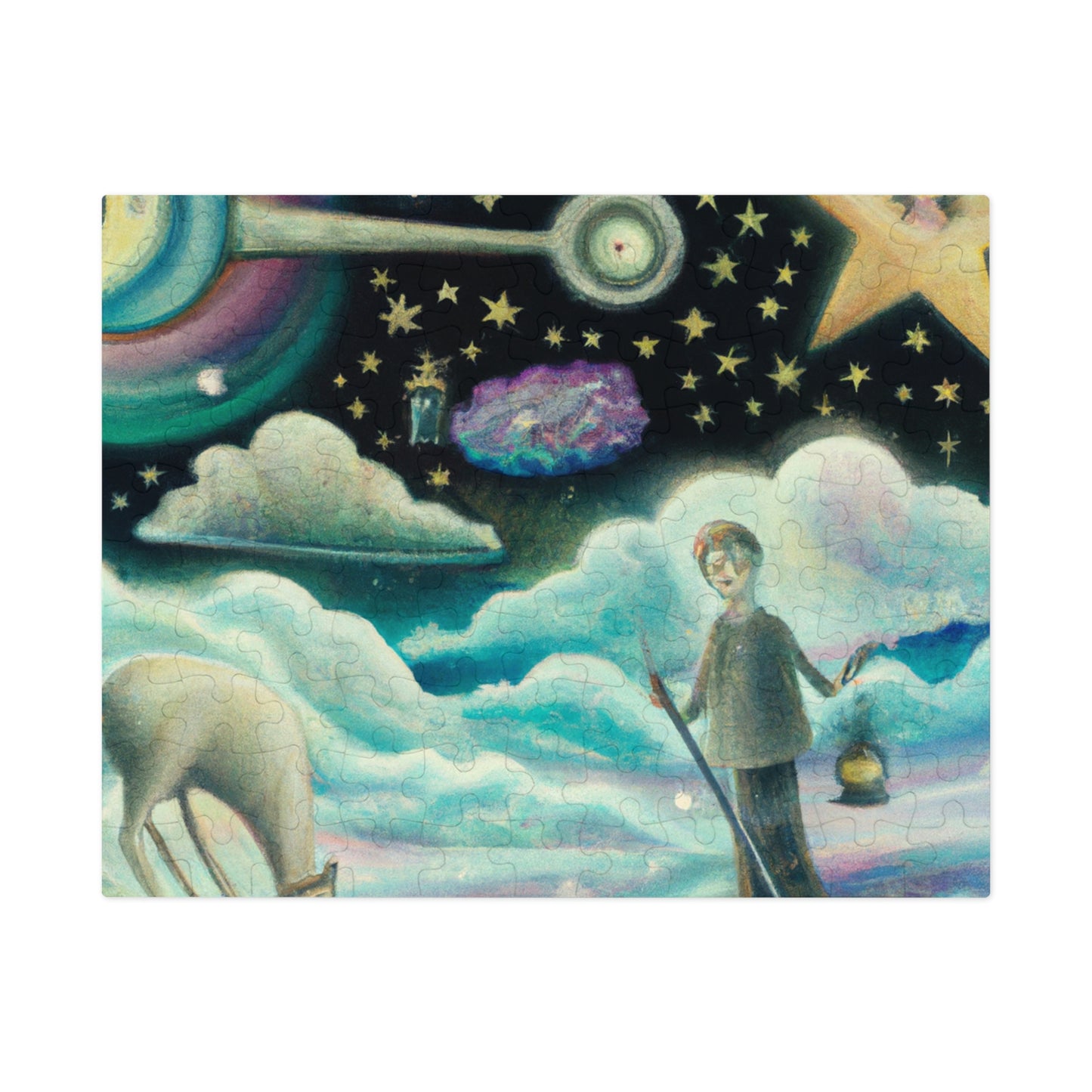 "A Sea of Diamonds in the Night" - The Alien Jigsaw Puzzle