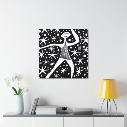 "Dancing Among the Galactic Light" - The Alien Canva