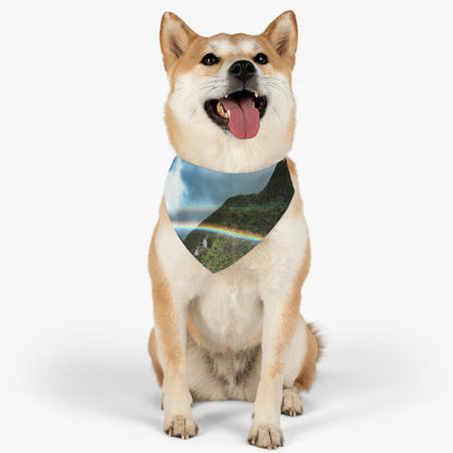 Das Rainbow Gateway - Das Alien Pet Bandana Halsband