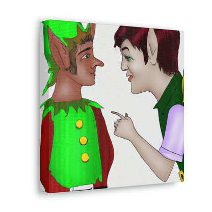 "The Elf and the Rogue's Bonding" - The Alien Canva