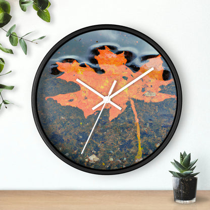 "Reflejos de otoño" - El reloj de pared alienígena