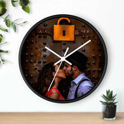 The Kissing Portal - The Alien Wall Clock