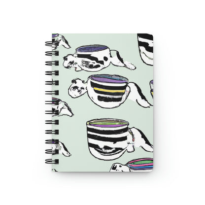 "A Purr-fectly Precious Tea Party Parade" - The Alien Spiral Bound Journal