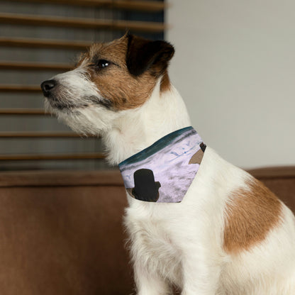 Romance barrido por el mar: el collar de bandana para mascota alienígena