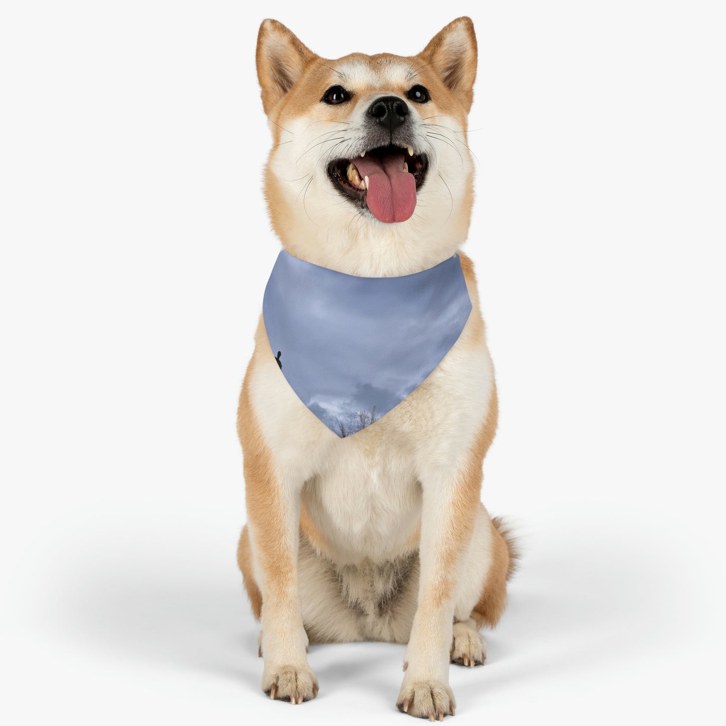 "Lonely Sentinels in the Autumn Sky" - The Alien Pet Bandana Collar