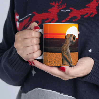 "Farewell to the Horizon" - The Alien Ceramic Mug 11 oz