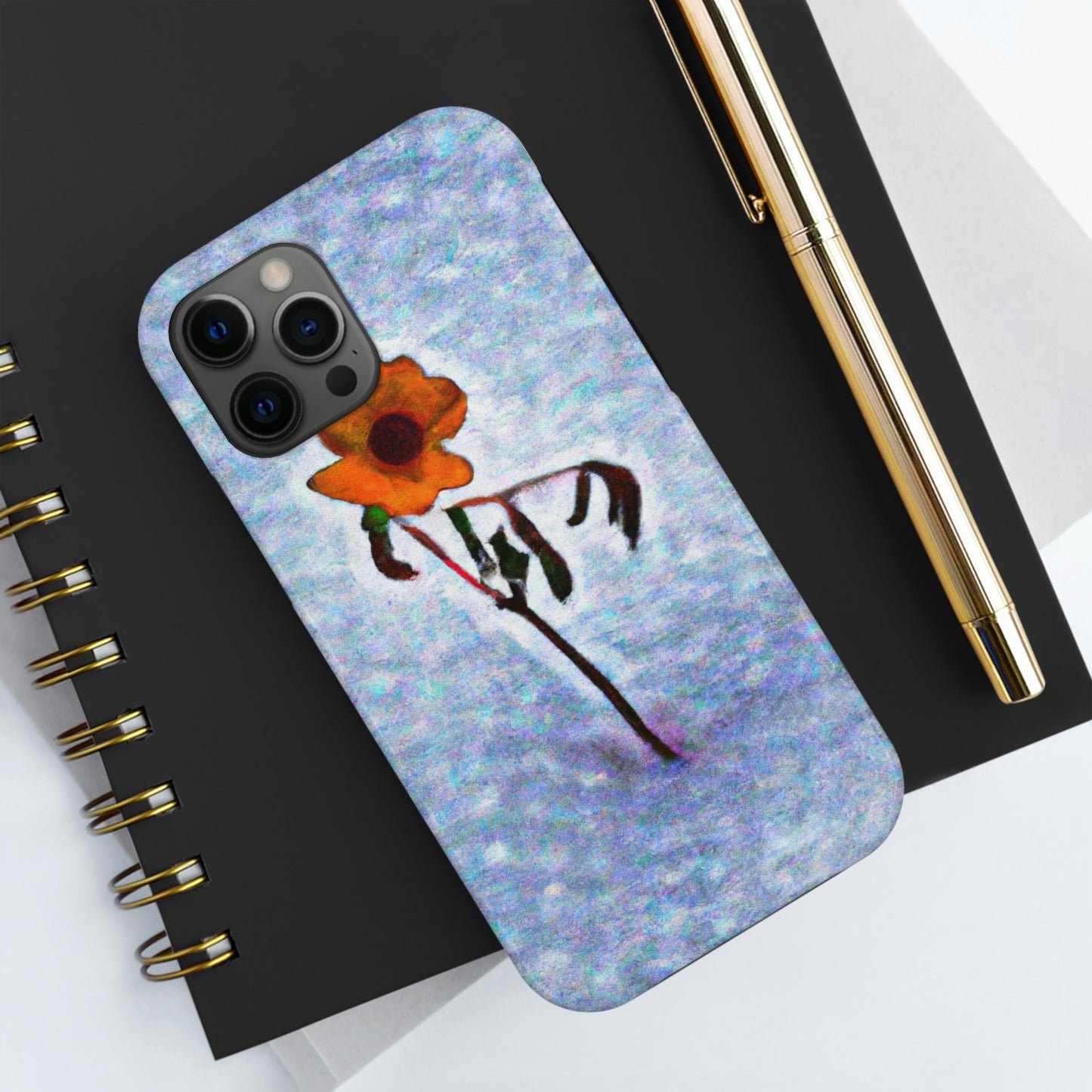 "Eine Blume, die sich weigert zu zittern" - Die Alien Tough Phone Cases