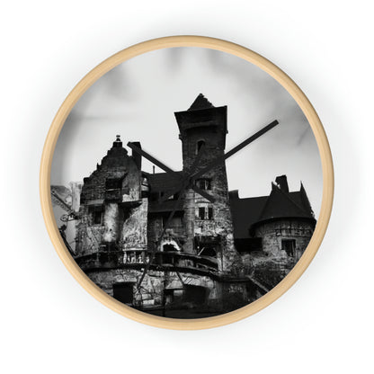 "Castle of Mystifying Secrets: A Haunted Adventure" - The Alien Wall Clock