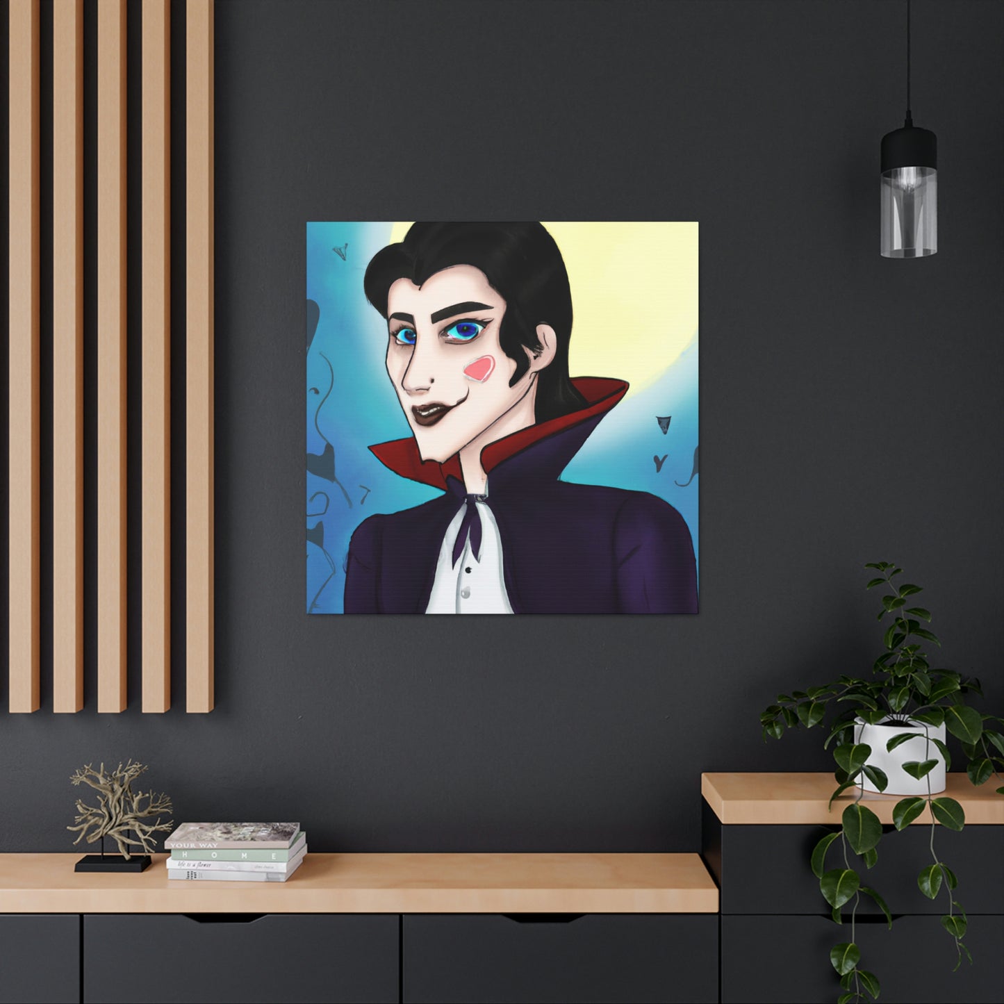 "Vampiro enamorado" - The Alien Canva