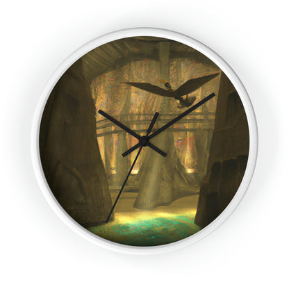 "The Great Time-Traveling Avian Adventure" - The Alien Wall Clock