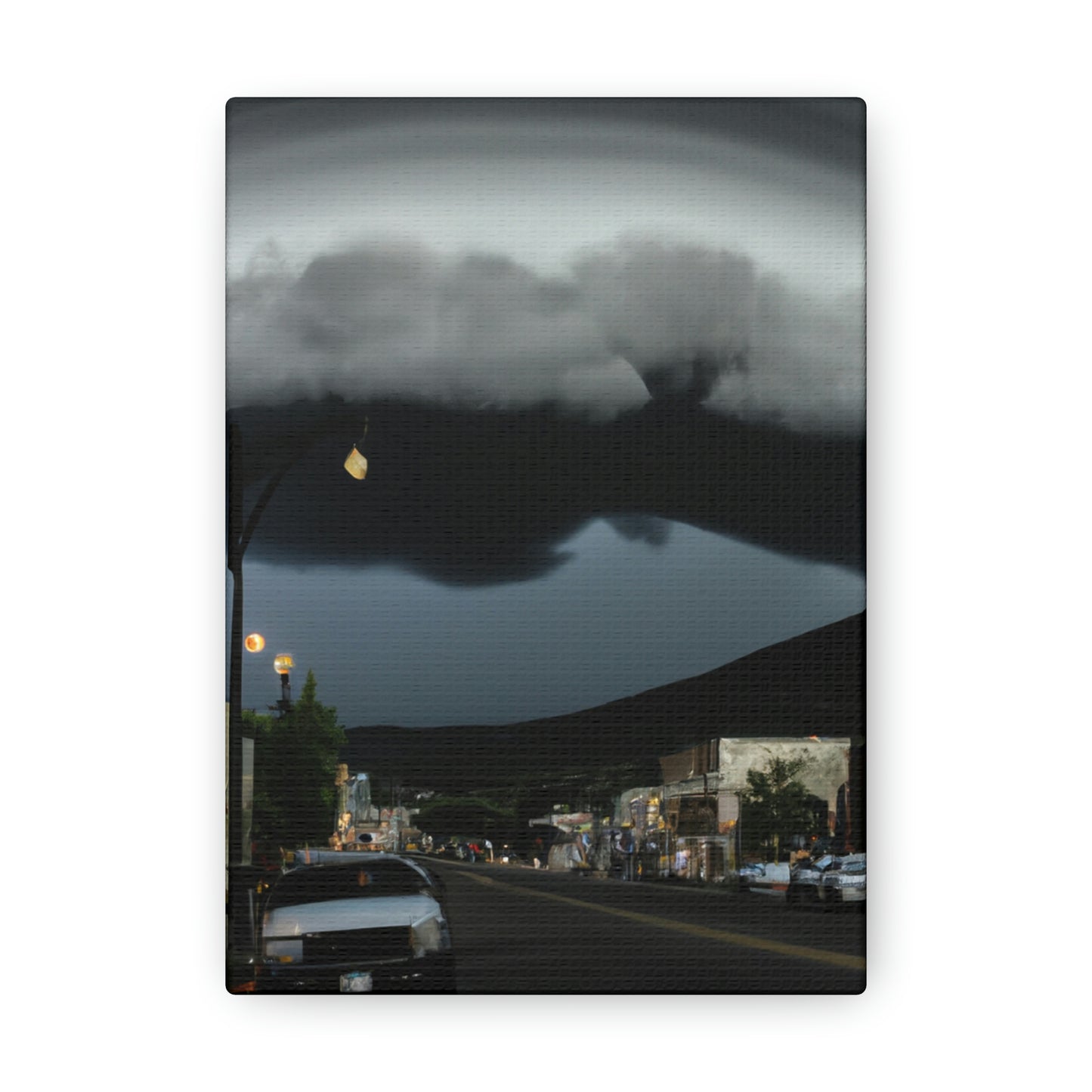 "The Darkening Sky" - The Alien Canva