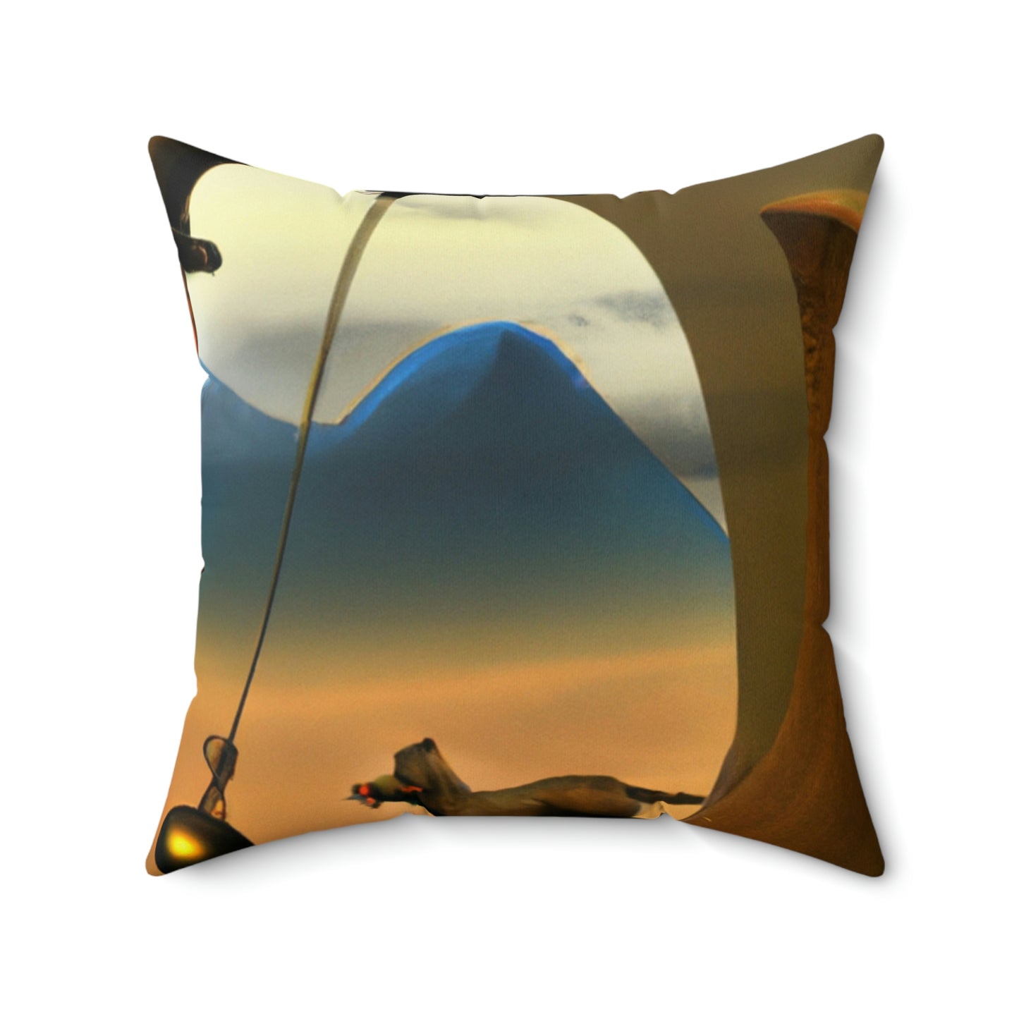 "A Race for Riches: The Challenge of a Lifetime for an Adventuring Elder" - The Alien Square Pillow