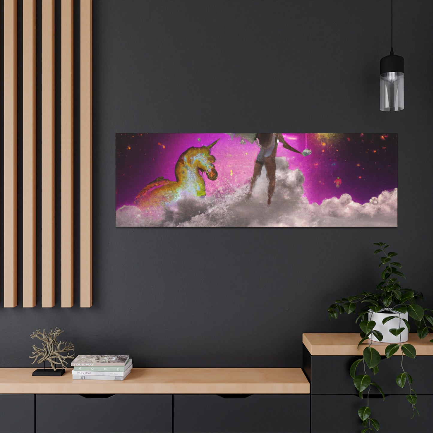 "Dreamscape: una obra de arte inspirada en los sueños" - The Alien Canva