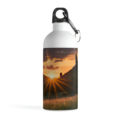 "Enchanted Evening at an Abandoned Castle" - The Alien Stainless Steel Water Bottle