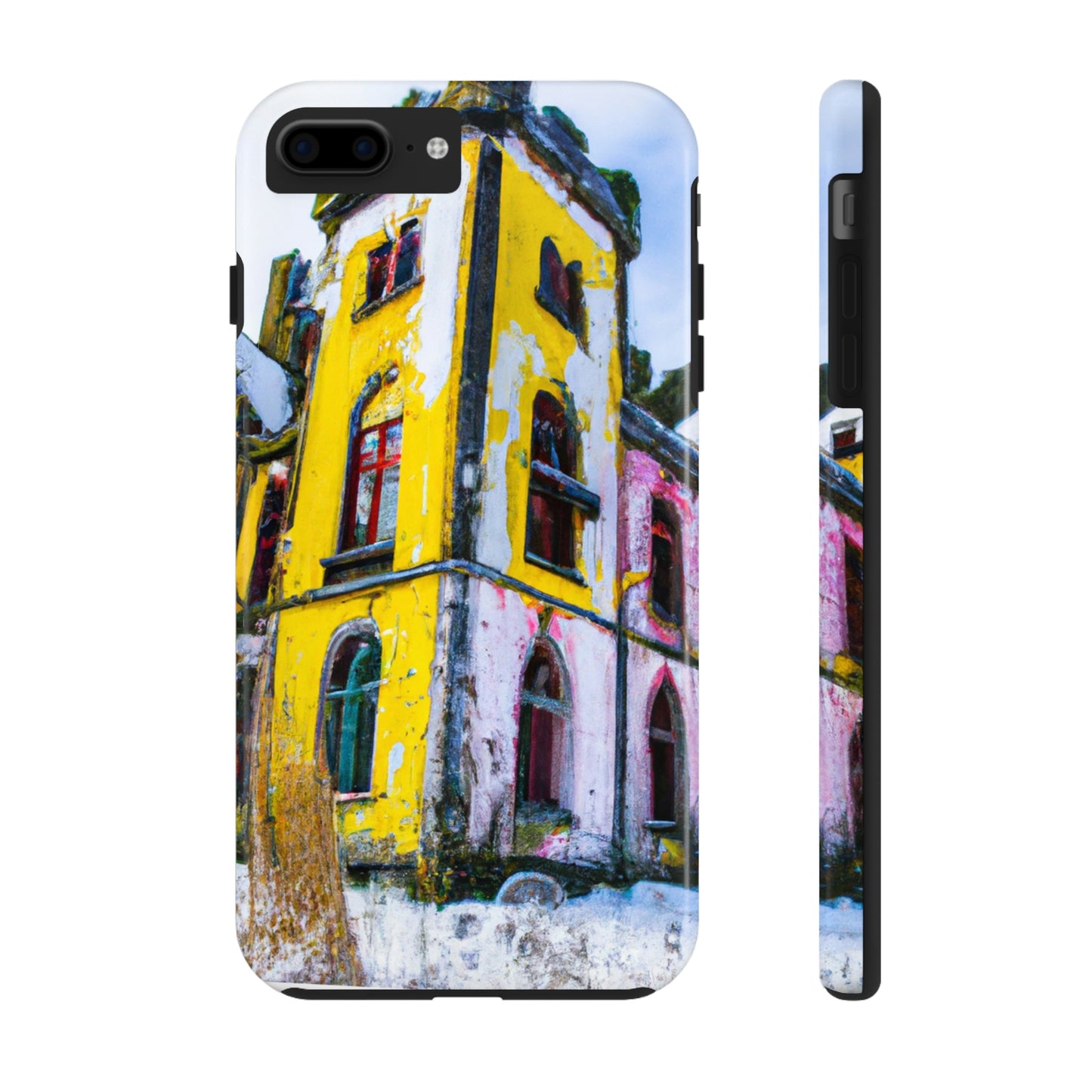 "Schloss aus Schnee und Schatten" - Die Alien Tough Phone Cases