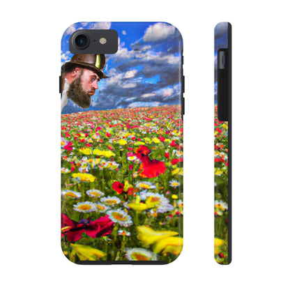 "Eine glückselige Tour durch Blumenpracht" - Die Alien Tough Phone Cases