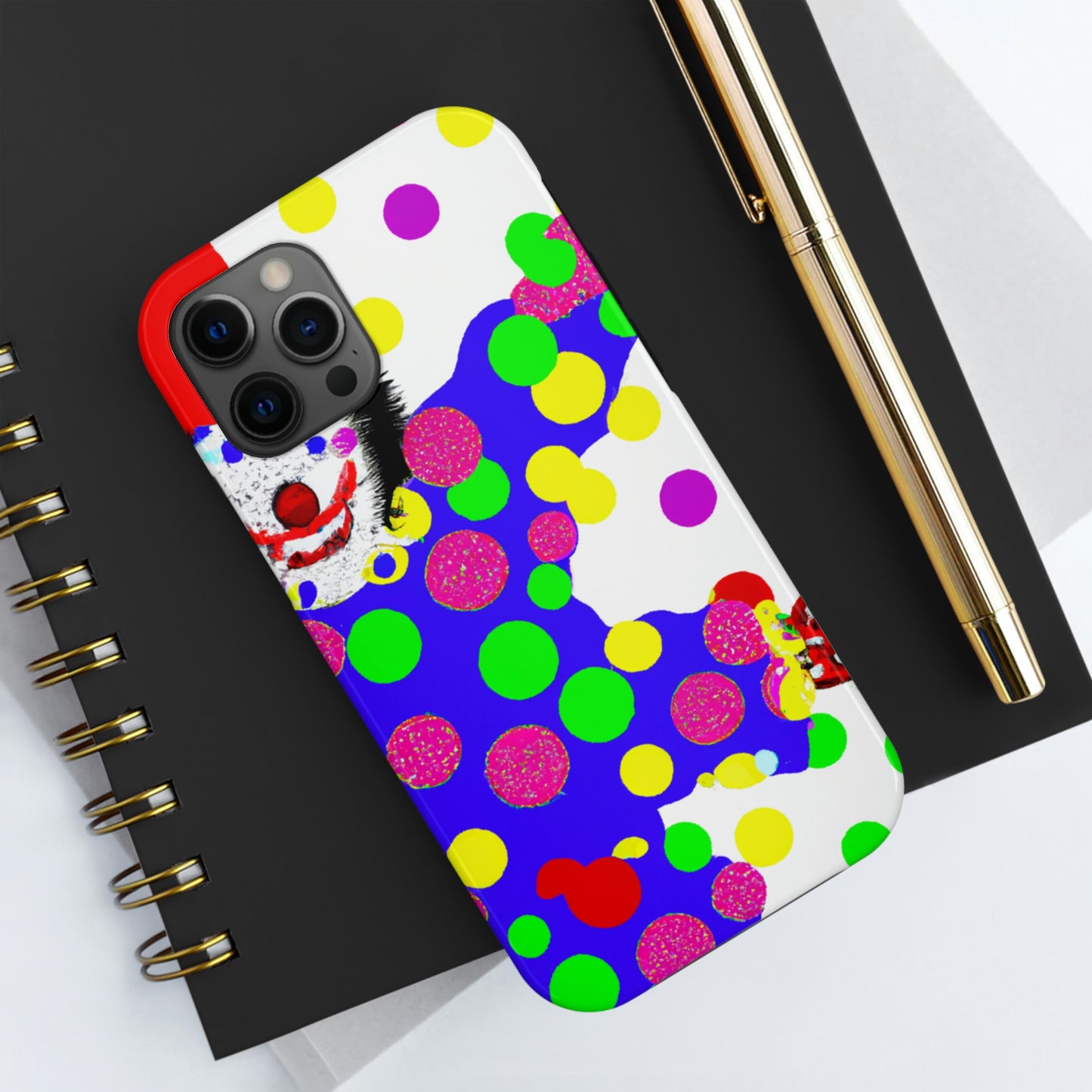 "Clowning Around in the Cold: A Winter Glove Story" - The Alien Tough Phone Cases