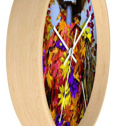 "Autumn Scarecrow Blues" - The Alien Wall Clock